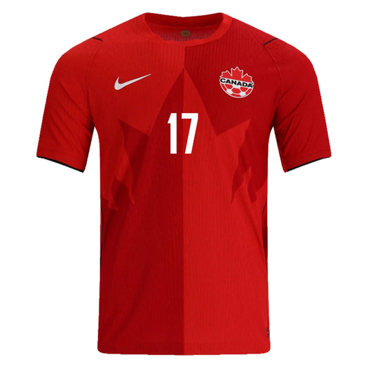 Nike Men's Tajon Buchanan Canada 26/27 Authentic Home Jersey