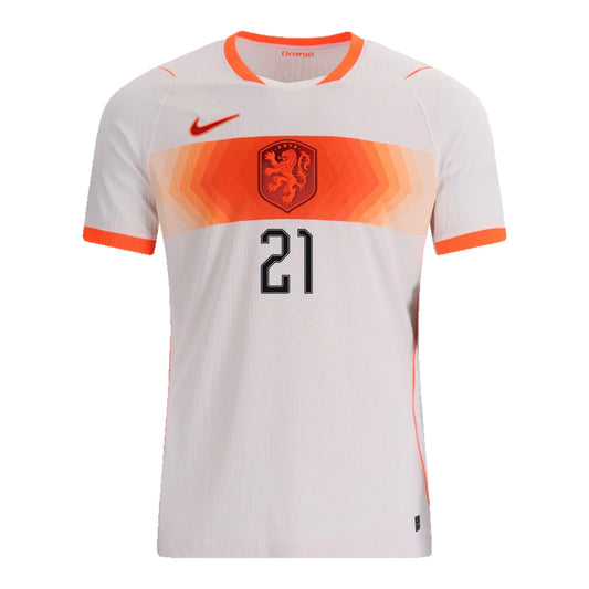 Nike Men's Frenkie de Jong Netherlands 26/27 Authentic Away Jersey
