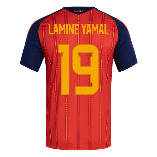 didas Men's 2-Star 2026 Lamine Yamal Spain Home Jersey