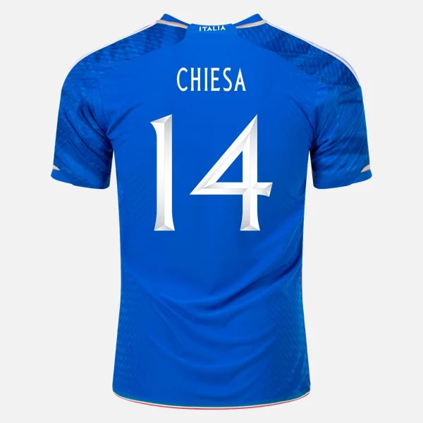 Adidas Man's Federico Chiesa Italy 23/24 Authentic Home Jersey