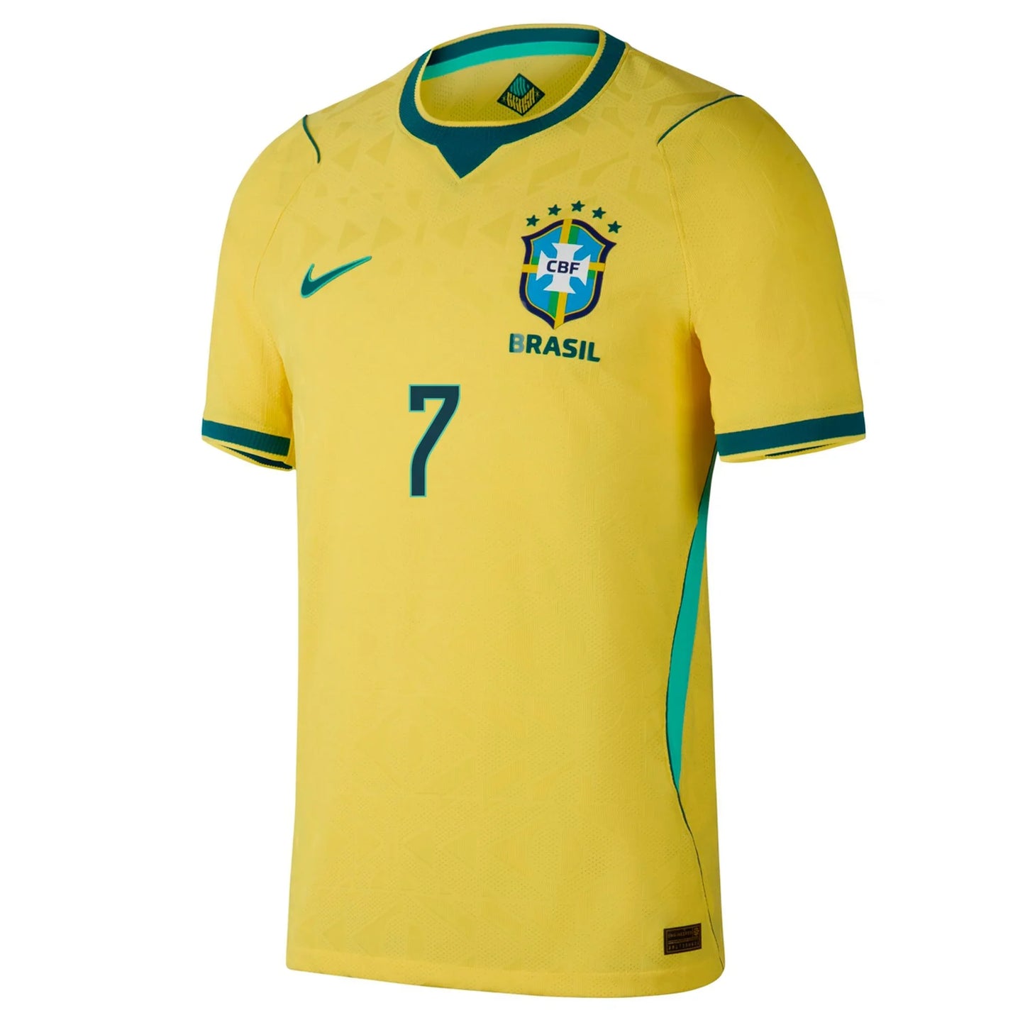 Nike Men's Vinicius Junior Brazil 26/27 Authentic Home Jersey