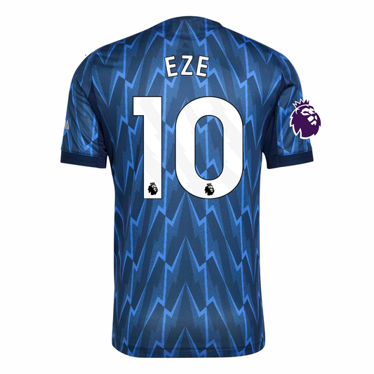 Eberechi Eze Arsenal 25/26 Authentic Away Jersey by adidas