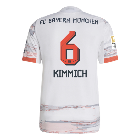 Joshua Kimmich Bayern Munich 25/26 Authentic Away Jersey by adidas