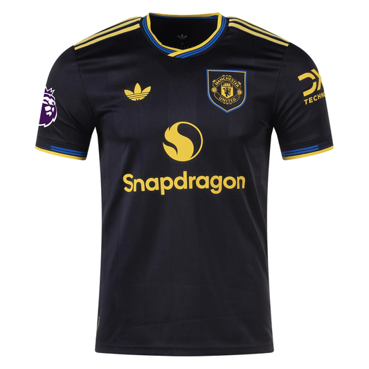 Matthijs de Ligt Manchester United 25/26 Authentic Third Jersey by adidas