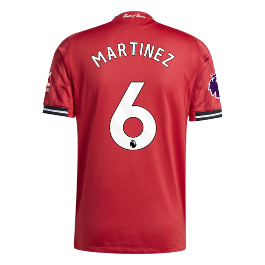 Lisandro Martínez Manchester United 25/26 Authentic Home Jersey by adidas