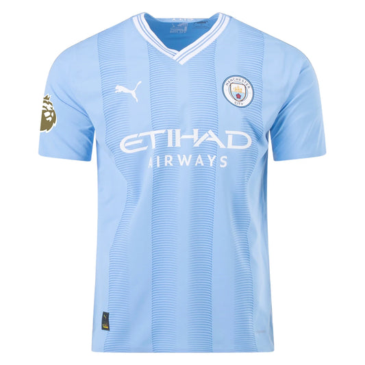 Puma Men's Ilkay Gundogan Manchester City 23/24 Authentic Home Jersey