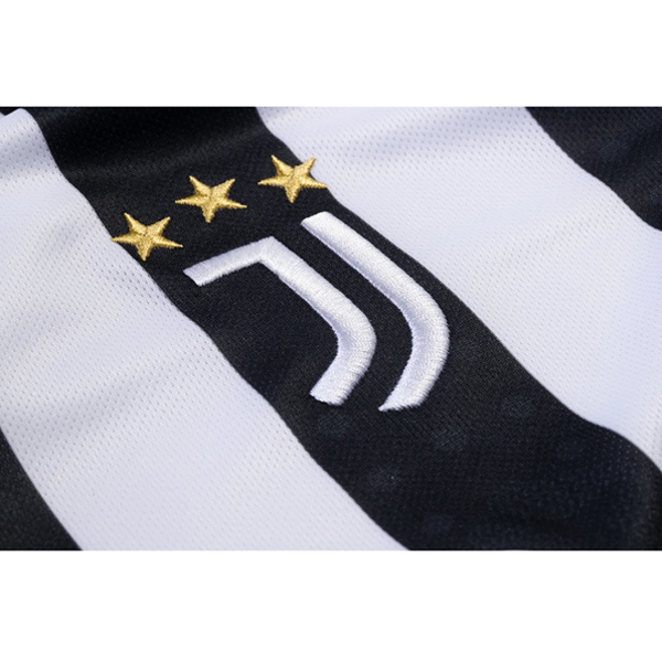 adidas Juventus Federico Chiesa Home Jersey w/ Champions League Patches 21/22 (White/Black)