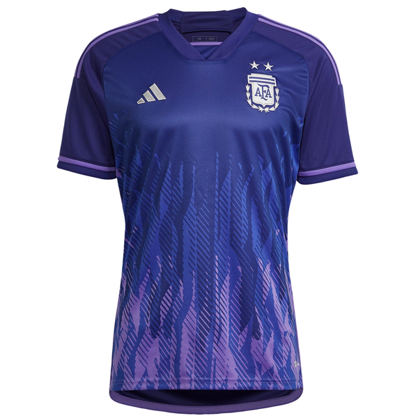 adidas Argentina Away Jersey 22 23 Legacy Indigo Purple Rush footballjersey.shop