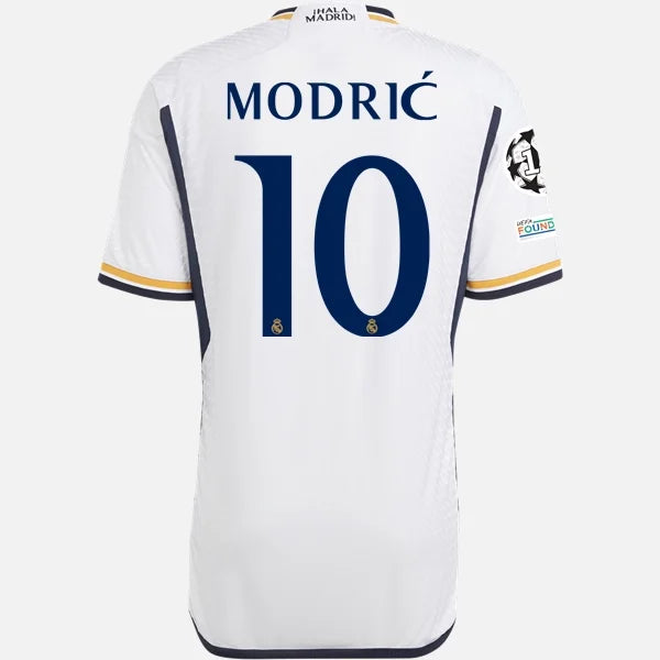 Adidas Men's Luka Modric Real Madrid 23/24 Authentic Home Jersey