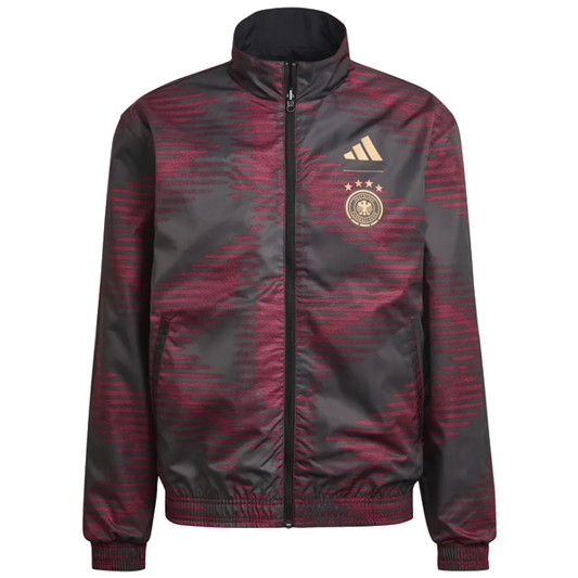 adidas Germany Reversible Anthem Jacket 22/23 (Black/White)