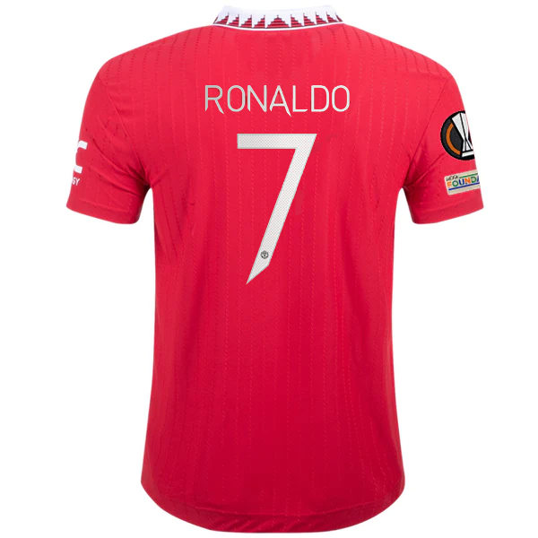 adidas Manchester United Cristiano Ronaldo Authentic Home Jersey w Eu footballjersey.shop