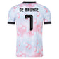 Adidas Men's Kevin De Bruyne Belgium 26/27 Authentic Away Jersey – FIFA World Cup 2026