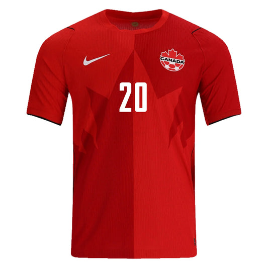 Nike Men's Jonathan David Canada 26/27 Authentic Home Jersey