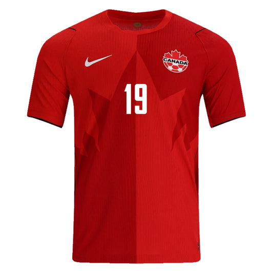 Nike Men's Alphonso Davies Canada 26/27 Authentic Home Jersey