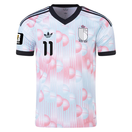 Adidas Men's Jeremy Doku Belgium 26/27 Authentic Away Jersey