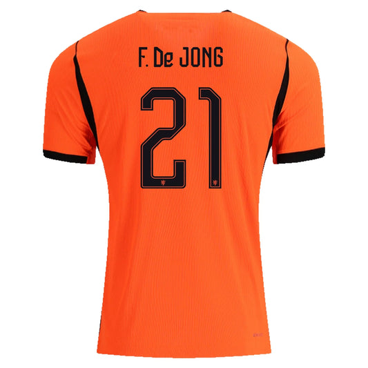 Nike Frenkie de Jong Netherlands 26/27 Authentic Home Jersey | FIFA World Cup 2026™