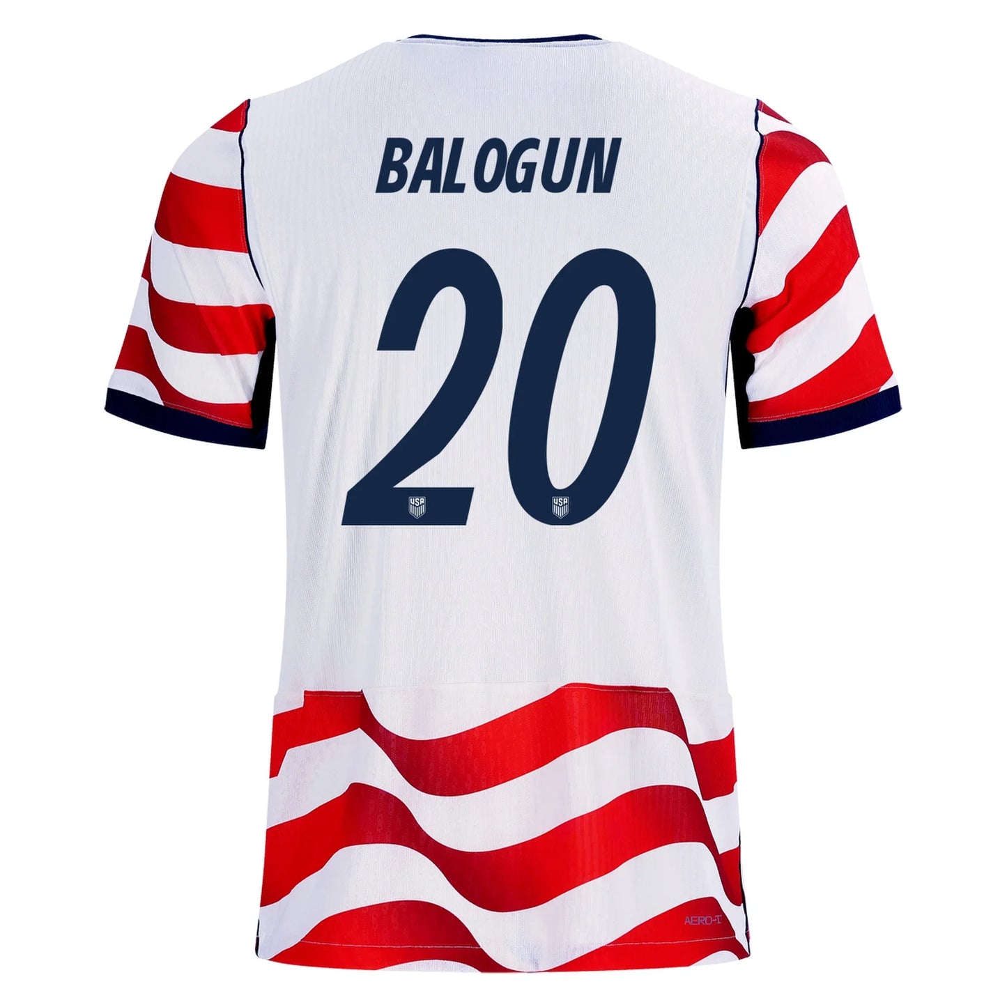 Nike Men's Folarin Balogun USMNT 26/27 Authentic Home Jersey – FIFA World Cup 2026
