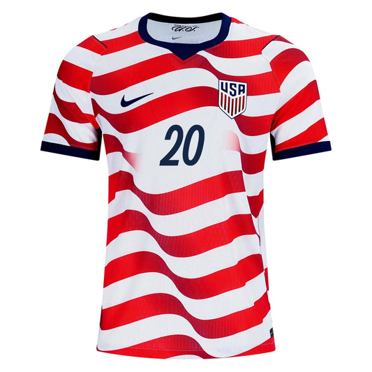 Nike Men's Folarin Balogun USMNT 26/27 Authentic Home Jersey