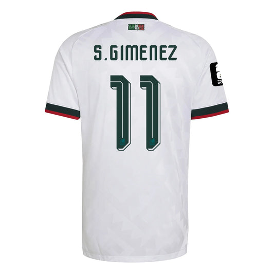 Adidas Men's Santiago Giménez Mexico 26/27 Authentic Away Jersey – FIFA World Cup 2026