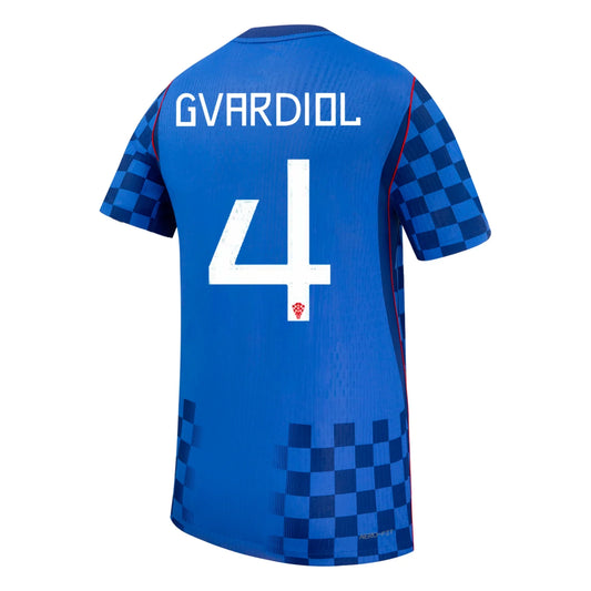 Nike Men's Joško Gvardiol Croatia 26/27 Authentic Away Jersey – FIFA World Cup 2026