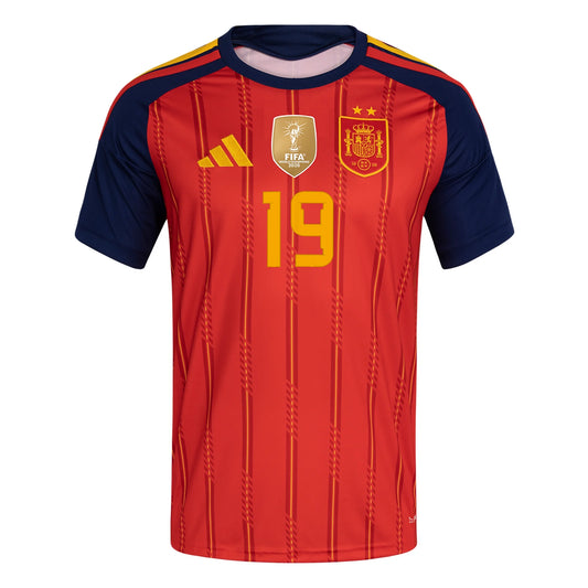 didas Men's  2-Star 2026 Lamine Yamal Spain Home Jersey
