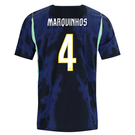 Nike x Jordan Brand Marquinhos Brazil 26/27 Authentic Away Jersey | FIFA World Cup 2026™