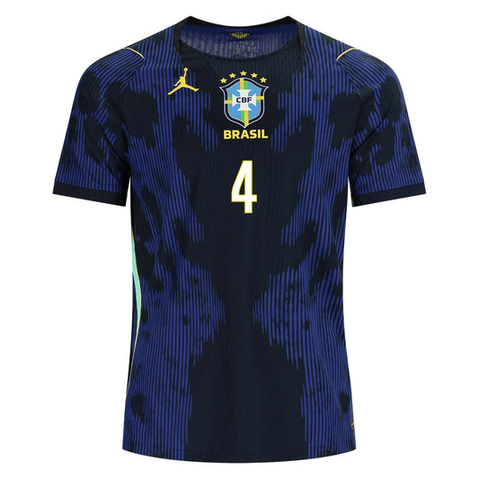 Nike and Jordan Brand Men's Marquinhos Brazil 26/27 Authentic Away Jersey