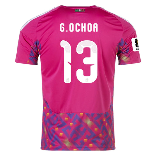 Adidas Men's MG. Ochoa Mexico Goalkeeper Jersey 2026 – FIFA World Cup 26™ Patch