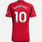 Adidas Man's Marus Rashford Manchester United 23/24 Home Jersey