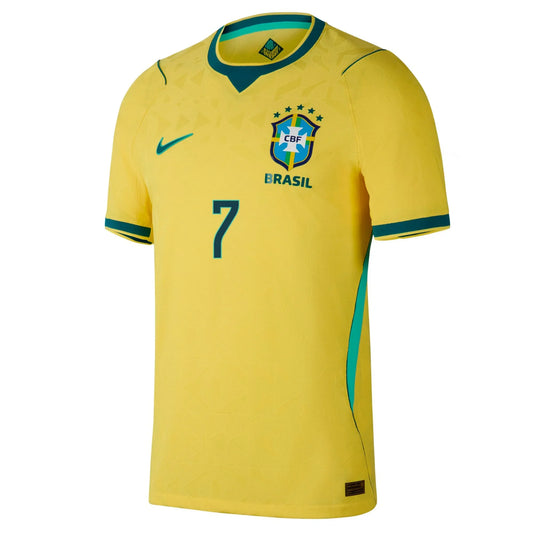 Nike Men's Vinicius Junior Brazil 26/27 Authentic Home Jersey
