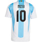 Adidas Herren Lionel Messi Argentinien 24/25 authentische Heimtrikot