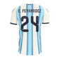 Adidas Men's Enzo Fernández Argentina 26/27 Authentic Home Jersey