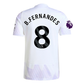 Bruno Fernandes Manchester United 25/26 Authentic Away Jersey by adidas