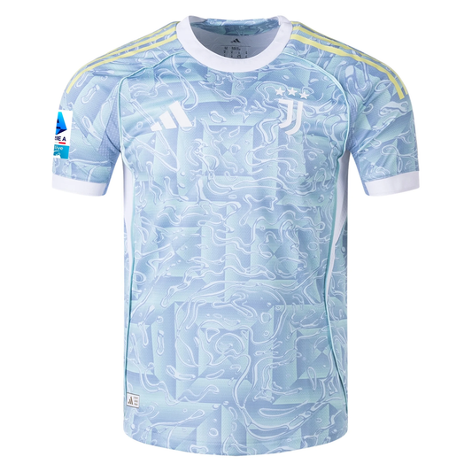 Kenan Yildiz Juventus 25/26 Authentic Away Jersey by adidas