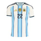 Lautaro Martínez Argentina 26/27 Authentic Home Jersey by adidas