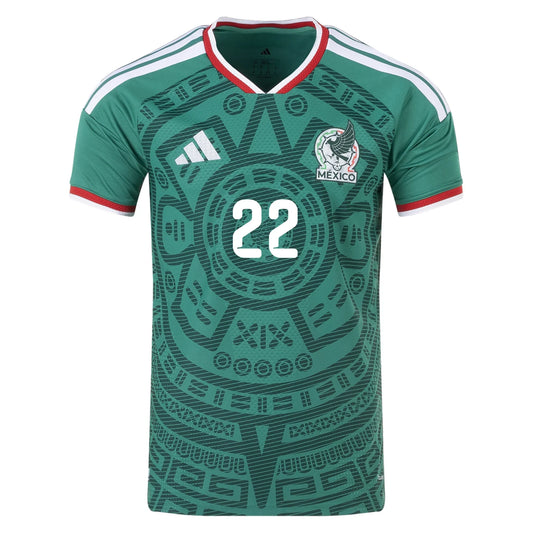 Adidas Men's Hirving Lozano Mexico 26/27 Authentic Home Jersey