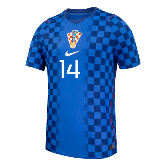 Nike Men's Ivan Perisic Croatia 26/27 Authentic Away Jersey