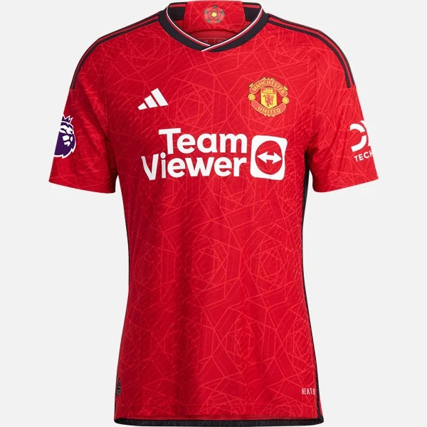 Adidas Man's Jadon SanchoANCHO MANCHESTER UNITED 23/24 AUTHENTIC HOME JERSEY BY ADIDAS