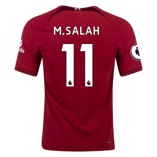 Nike Men's Authentic Liverpool FC 2022-23 Mohamed Salah 11 Home jersey