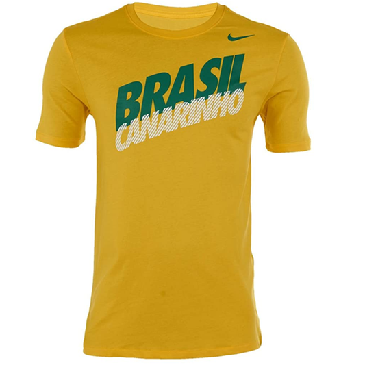 Nike Brazil Core T-Shirt (Yellow)