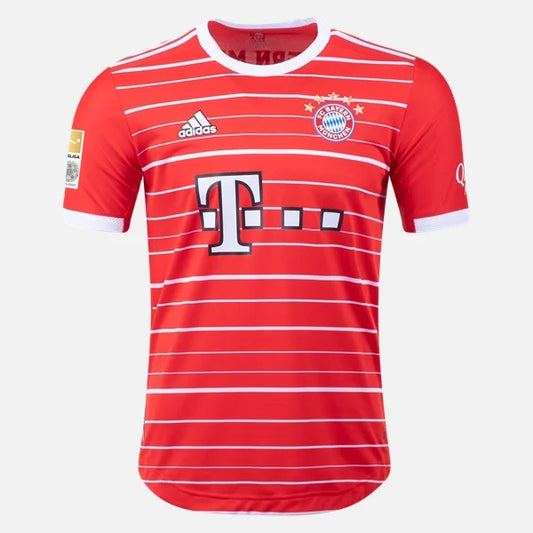 Adidas Men's Authentic Bayern Munich 2022-23 Sadio Mane 17 Home Jersey