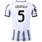 adidas Juventus Locatelli Home Jersey w/ Europa League Patches 22/23 (White/Black)