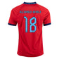 Nike England Trent Alexander-Arnold Away Jersey 22/23 (Challenge Red/Blue Void)