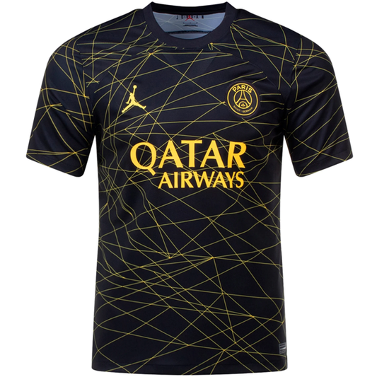 Nike Paris Saint-Germain Fourth Jersey 22/23 (Black/Tour Yellow)