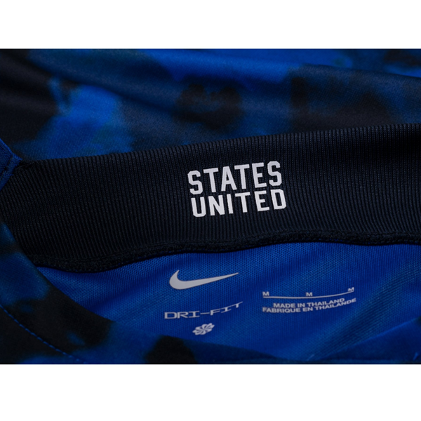 Nike United States Christian Pulisic Away Jersey 22/23 w/ World Cup 2022 Patches (Bright Blue/White)