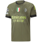 Puma AC Milan Divock Origi Third Jersey w/ Champions League Patches 22/23 (Dark Green Moss/Spring Moss)