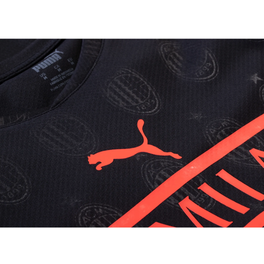 Puma AC Milan Third Jersey 21/22 (Puma Black/Red Blast)