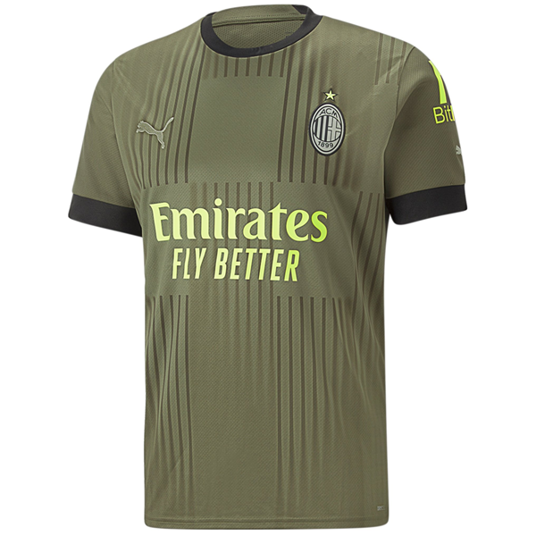 Puma AC Milan Third Jersey 22/23 (Dark Green Moss/Spring Moss)