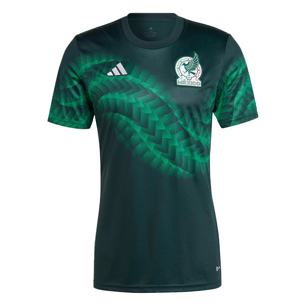 adidas Mexico 22/23 Pre Match Training Jersey (Green)