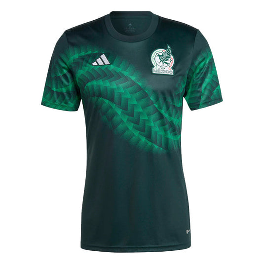 adidas Mexico 22/23 Pre Match Training Jersey (Green)